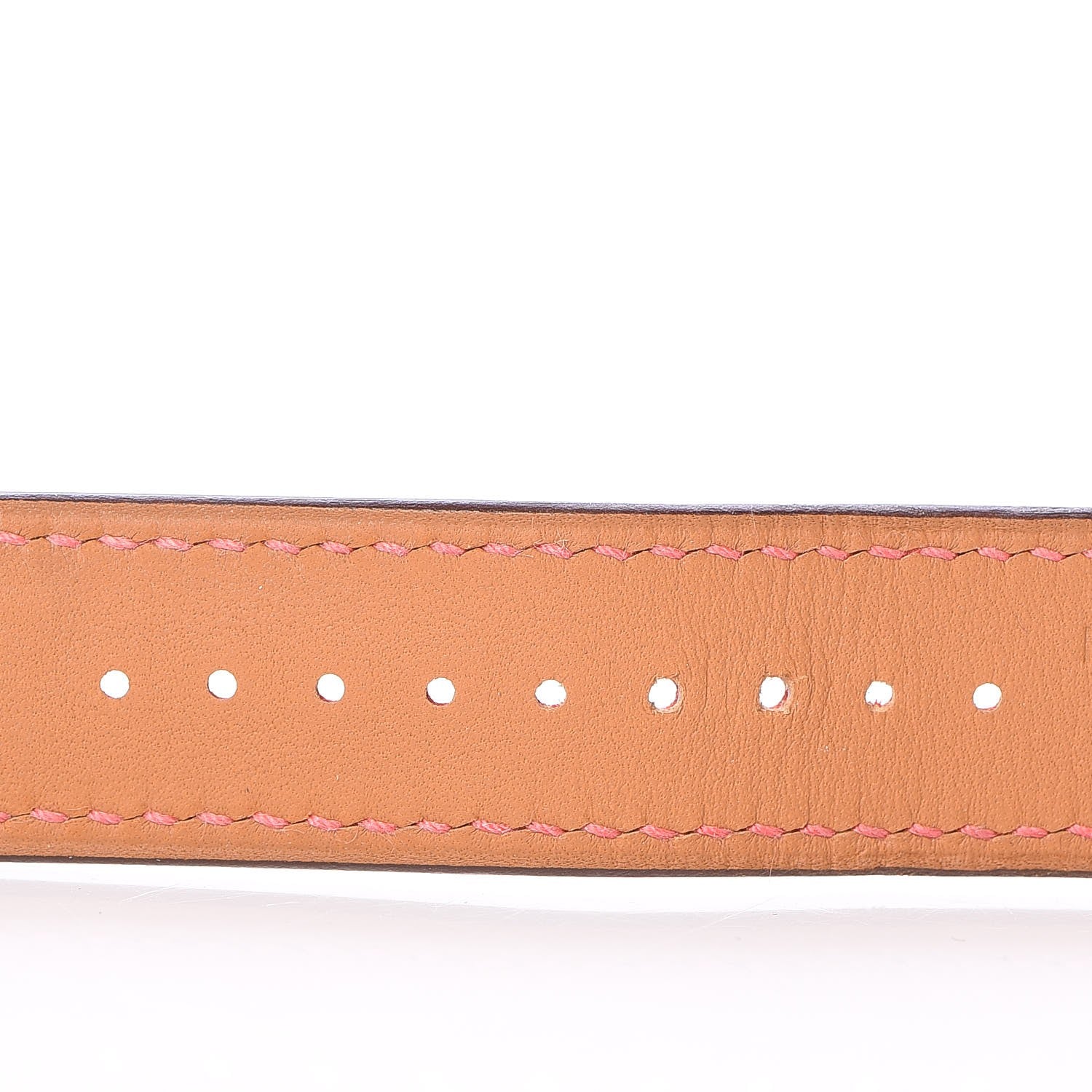 Hermes Epsom 38mm Apple Watch Double Tour Band Rose Jaipur 4 of 13