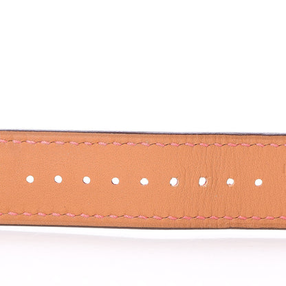 Hermes Epsom 38mm Apple Watch Double Tour Band Rose Jaipur 4 of 13