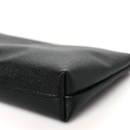 Saint Laurent Grain De Poudre Zipped Tablet Holder Black 10 of 11
