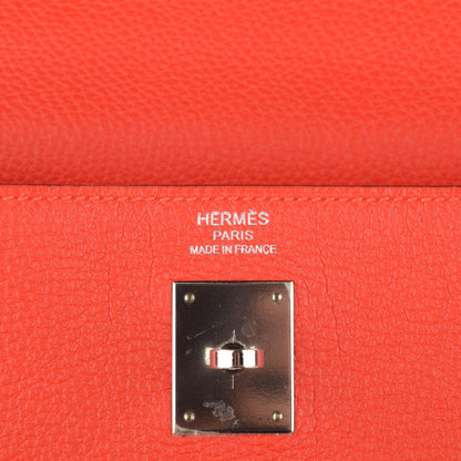 Hermes Togo Kelly Retourne 40 Capucine 8 of 24