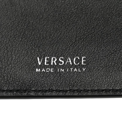 Versace Vitello Medusa Bi-Fold Wallet Black 6 of 8