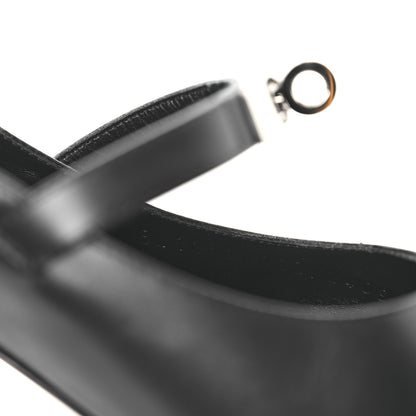 Hermes Calfskin Kiara 40 Pumps 39 Black 10 of 17