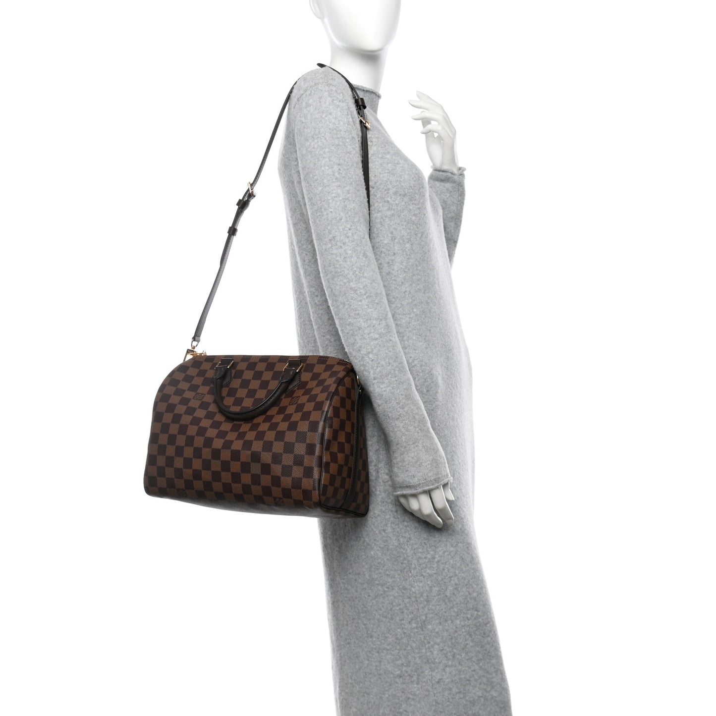 Damier Ebene Speedy Bandouliere 30