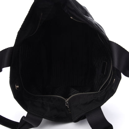 Prada Tessuto Nylon Tote Black 5 of 10