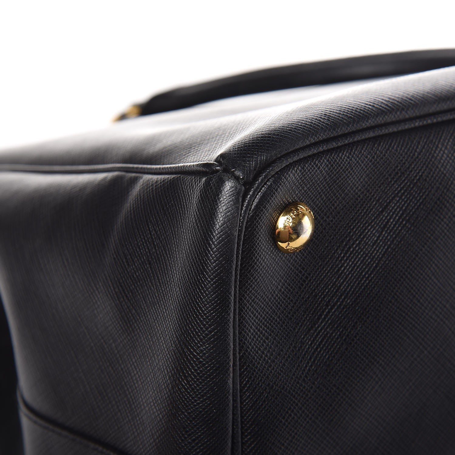 Prada Saffiano Lux Extra Large Galleria Double Zip Tote Black 12 of 19