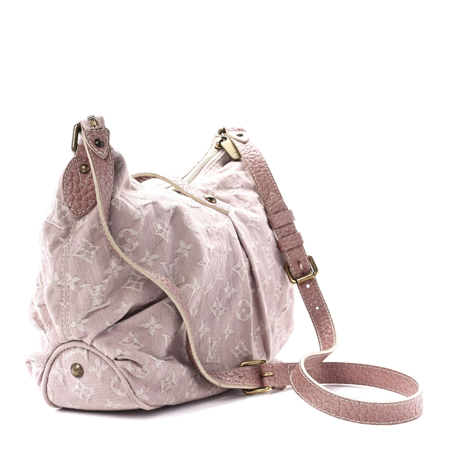 Louis Vuitton Monogram Denim Slightly Rose 3 of 11