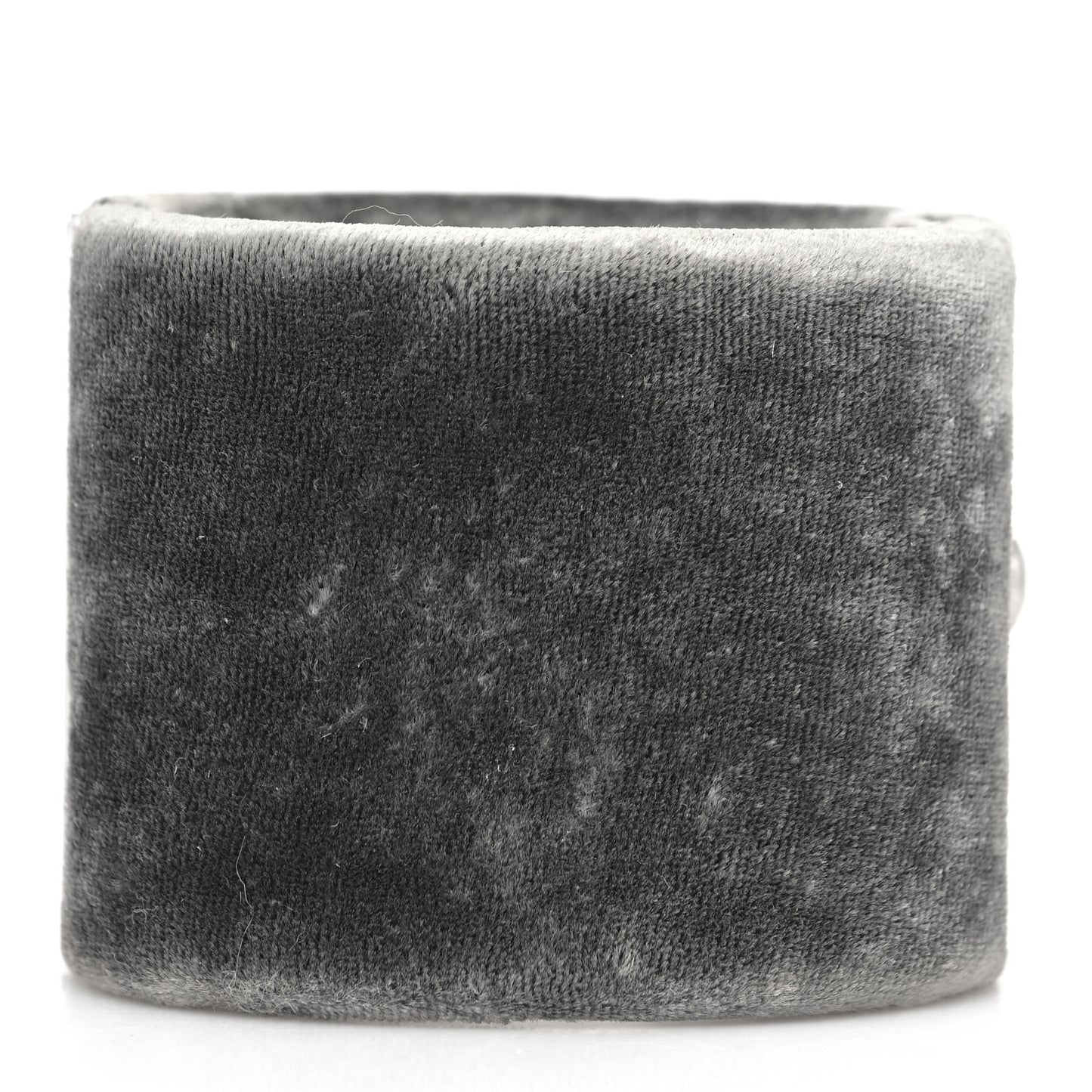 Velvet CC Cuff Silver Grey
