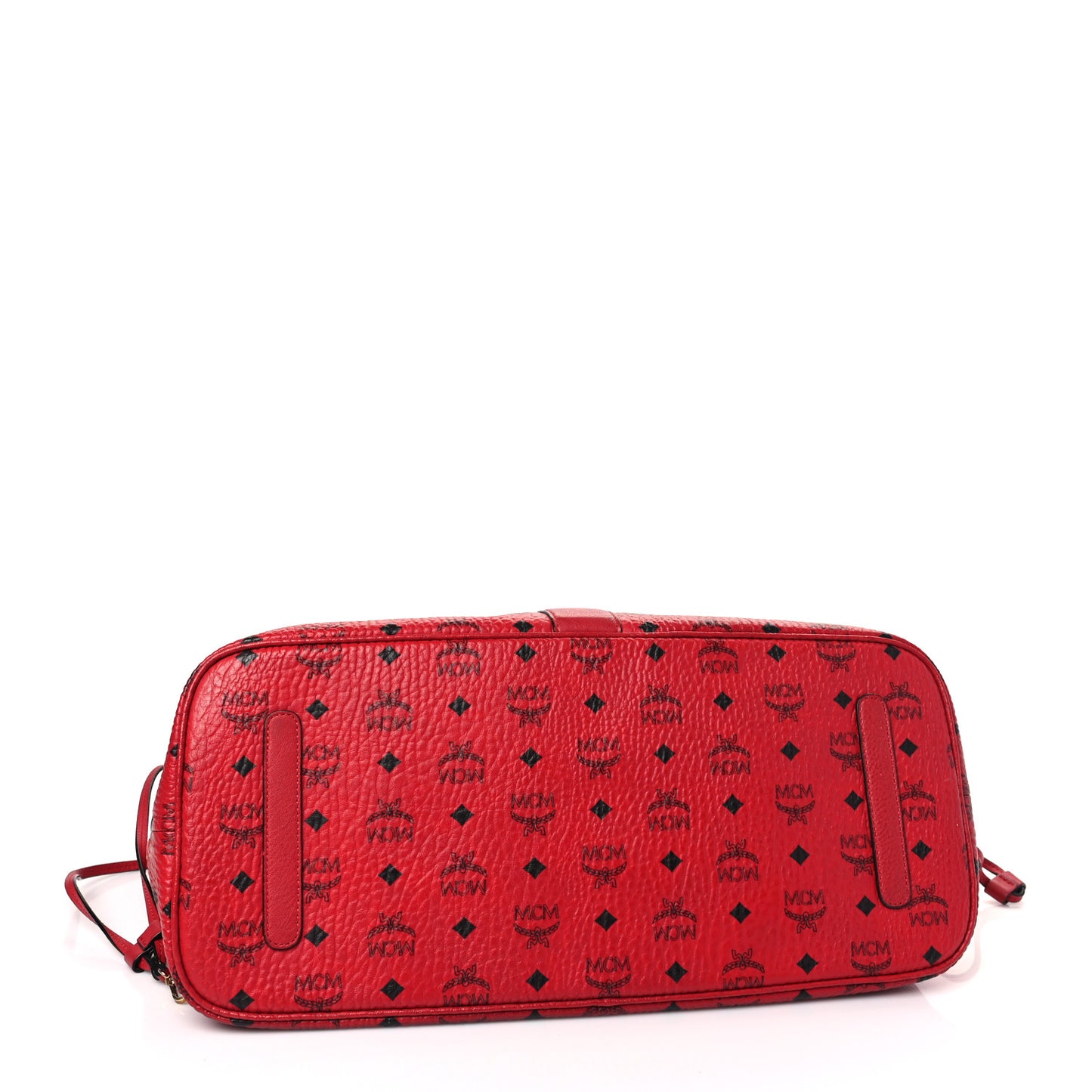 Visetos Large Liz Reversible Shopper Tote Ruby Red