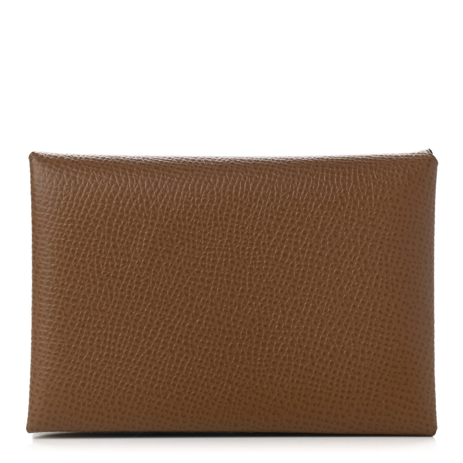 Hermes Epsom Verso Calvi Duo Card Case Alezan Biscuit 1 of 8