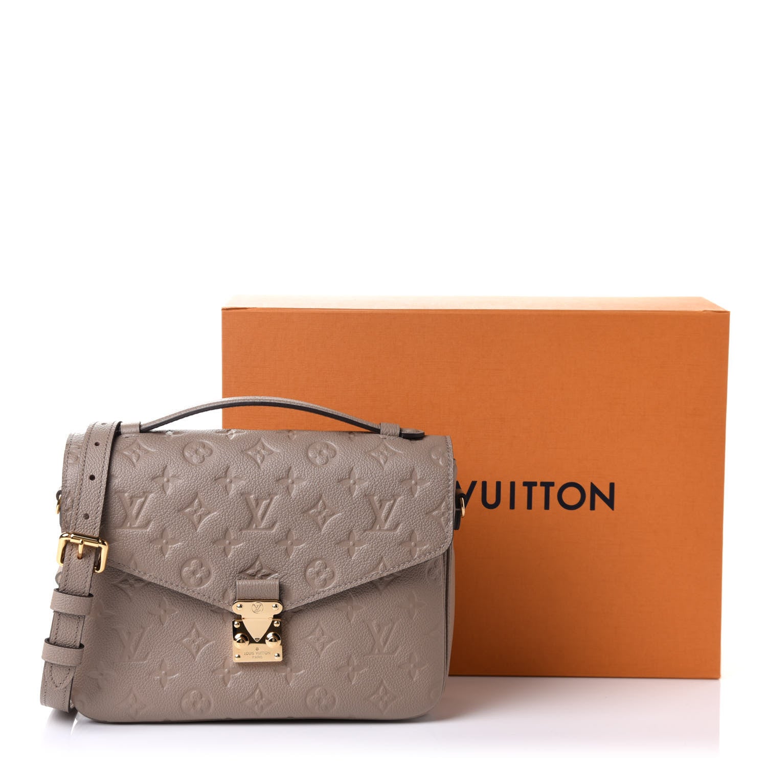 Louis Vuitton Empreinte Pochette Metis Tourterelle 7 of 7