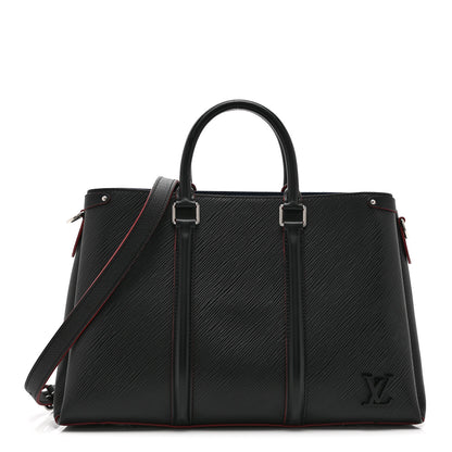 Louis Vuitton Epi Soufflot MM NM Black 1 of 10