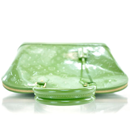 Louis Vuitton Vernis Alma MM Vert Tonic 5 of 9