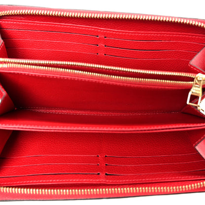 Louis Vuitton Empreinte Zippy Wallet Cherry 5 of 8