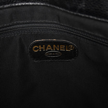 Chanel Caviar Quilted Flap Shoulder Bag Black 6 of 12
