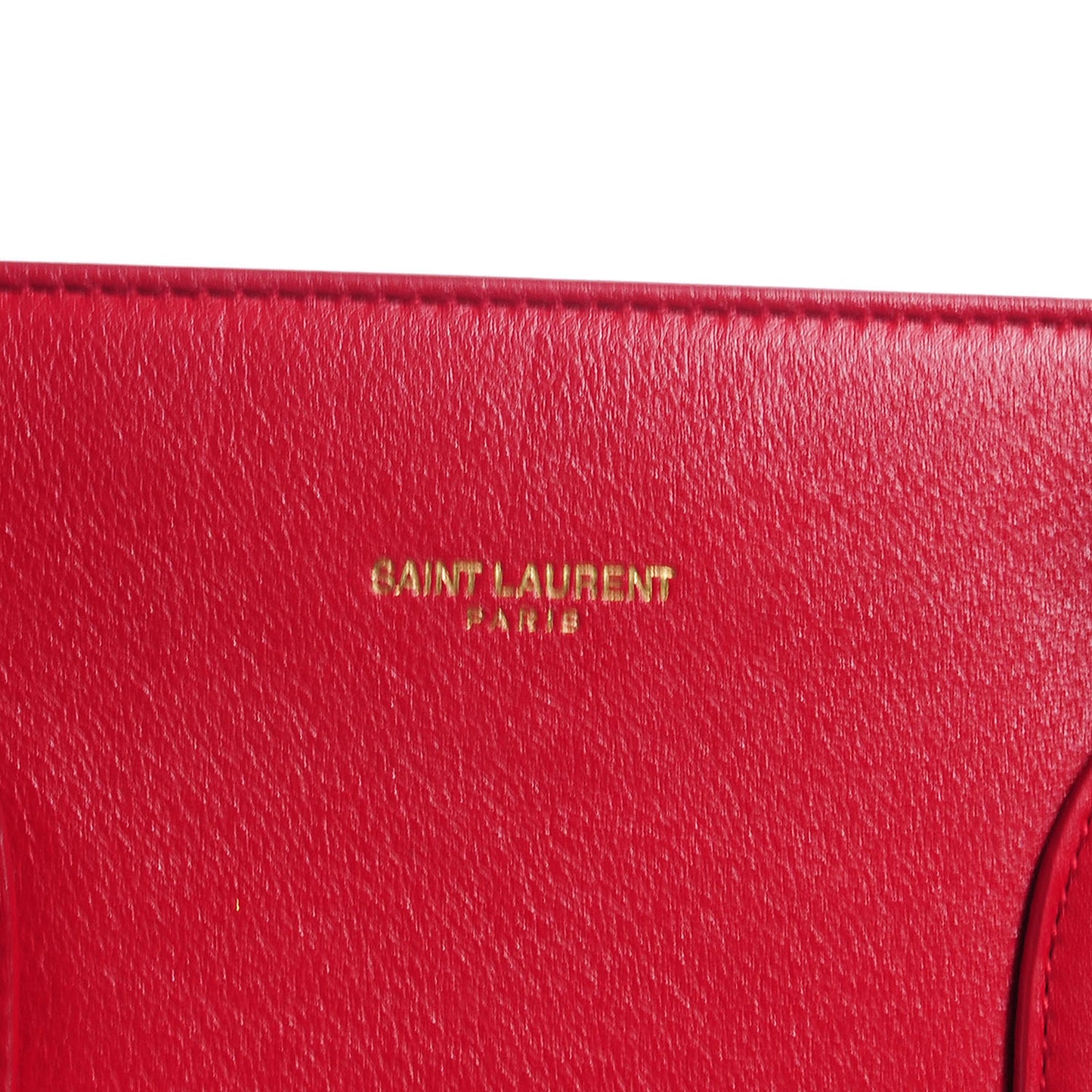 Smooth Grained Calfskin Large Sac de Jour Carryall Rouge Orient