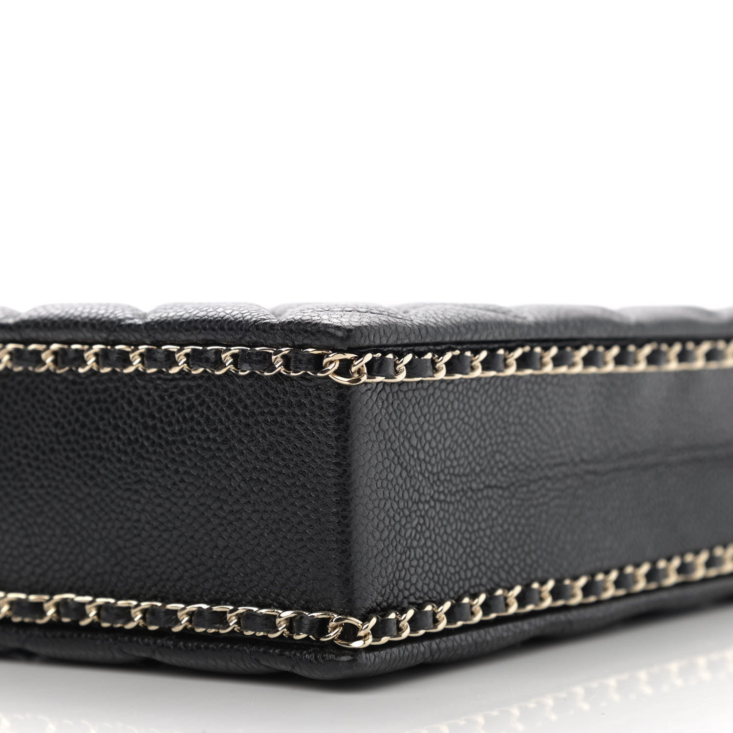 Chanel Caviar Quilted Evening Box Bag Black 10 of 11