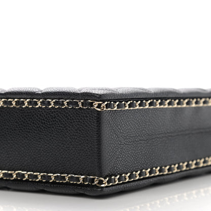 Chanel Caviar Quilted Evening Box Bag Black 10 of 11