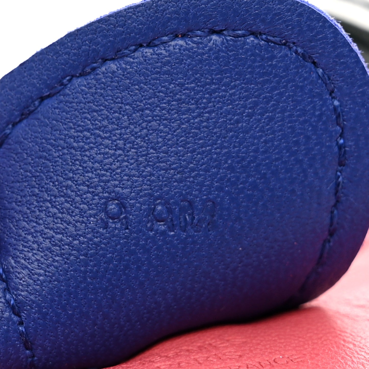 Milo Lambskin Grigri Rodeo Bag Charm MM Rose Azalee Bleu Electrique Vert Cypress