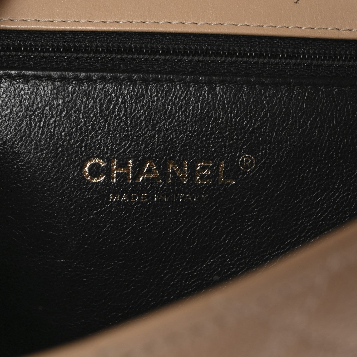 Chanel Caviar Quilted Small CC Filigree Flap Beige Black 7 of 14