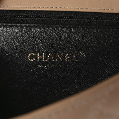 Chanel Caviar Quilted Small CC Filigree Flap Beige Black 7 of 14