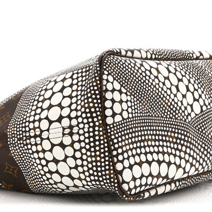 Louis Vuitton Monogram Kusama Waves Neverfull MM White 9 of 11