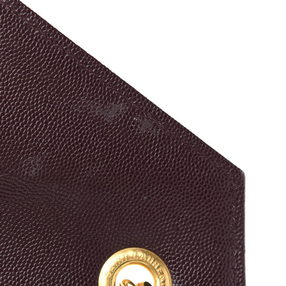 Saint Laurent Grain De Poudre Matelasse Chevron Large Monogram Satchel Rouge Legion 11 of 11