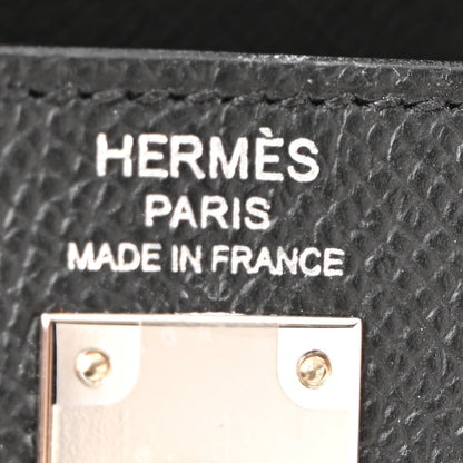 Hermes Epsom Kelly Sellier 25 Black 16 of 37