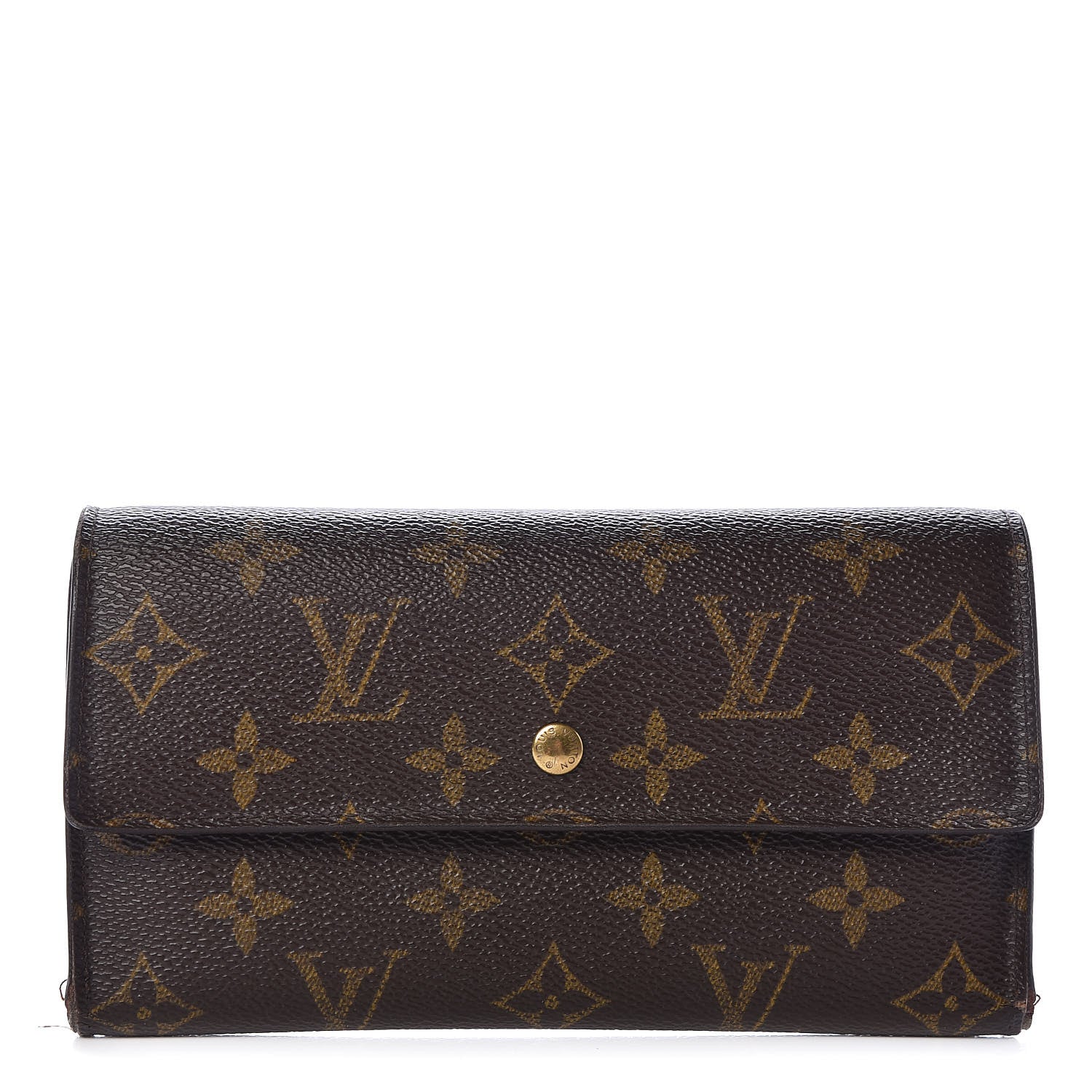 Louis Vuitton Monogram Porte Tresor International Wallet 1 of 9