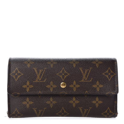 Louis Vuitton Monogram Porte Tresor International Wallet 1 of 9