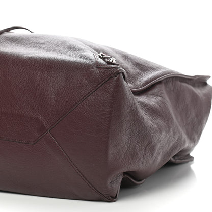 Balenciaga Veau Papier A4 Tote Rouge Aubergine 11 of 12
