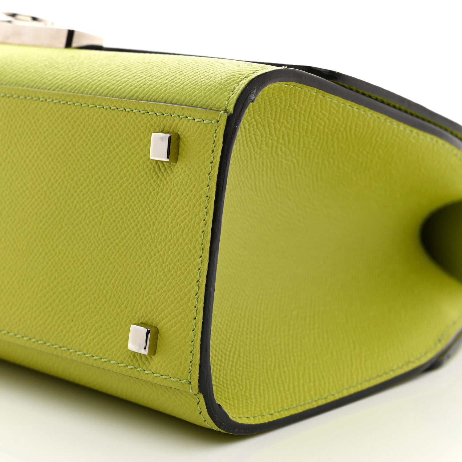 Moynat Carat Calfskin Rejane PM Anis 9 of 9