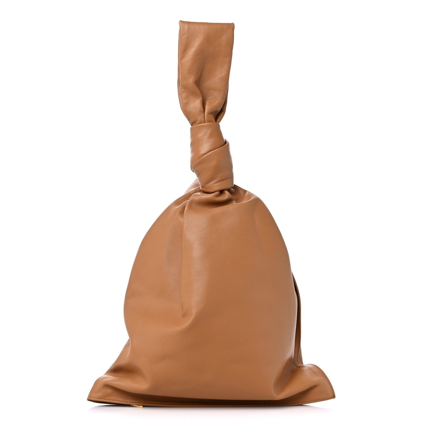 Supple Calfskin BV Twist Caramel