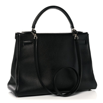 Hermes Togo Kelly Retourne 32 Black 2 of 38