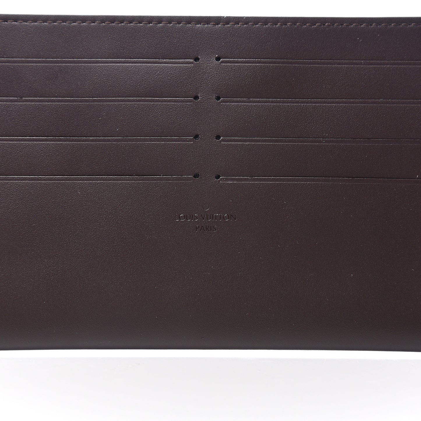 Calfskin Felicie Card Holder Insert Amarante