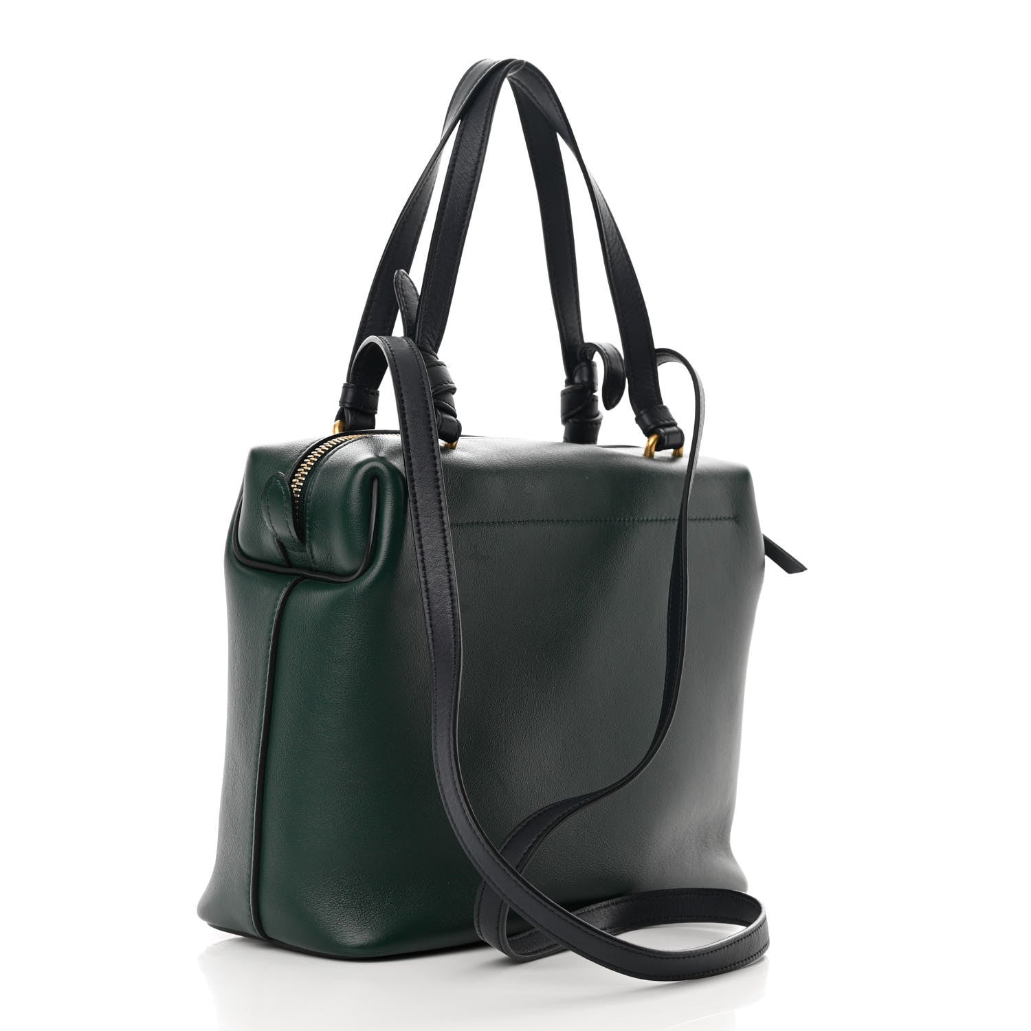 Celine Lambskin Small Soft Cube Satchel Amazone 3 of 13