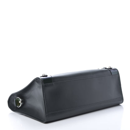 Balenciaga Smooth Calfskin Metallic Patent Giant 12 Silver Hardware City Vert Poker Fonce 4 of 12