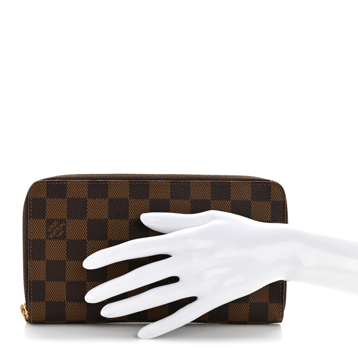 Damier Ebene Zippy Organizer Wallet