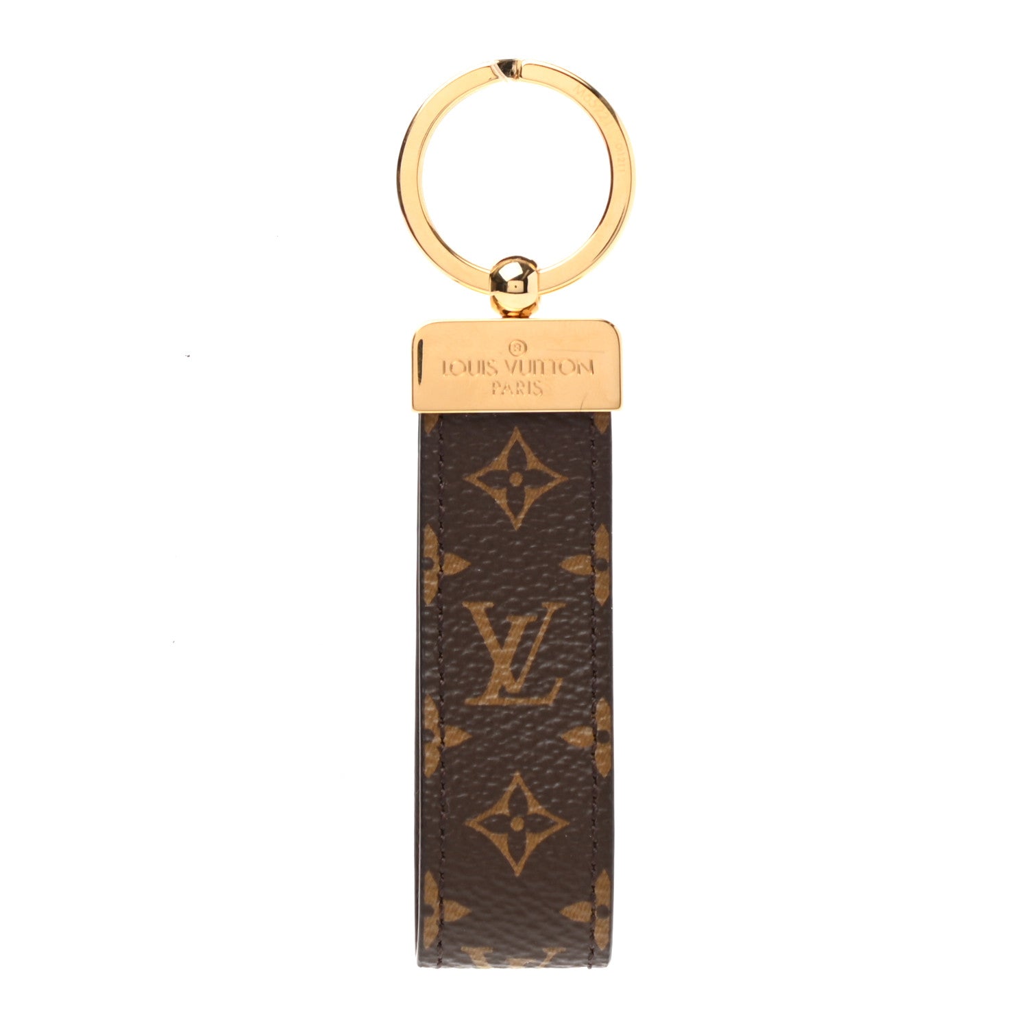 Louis Vuitton Monogram Dragonne Key Holder 1 of 5
