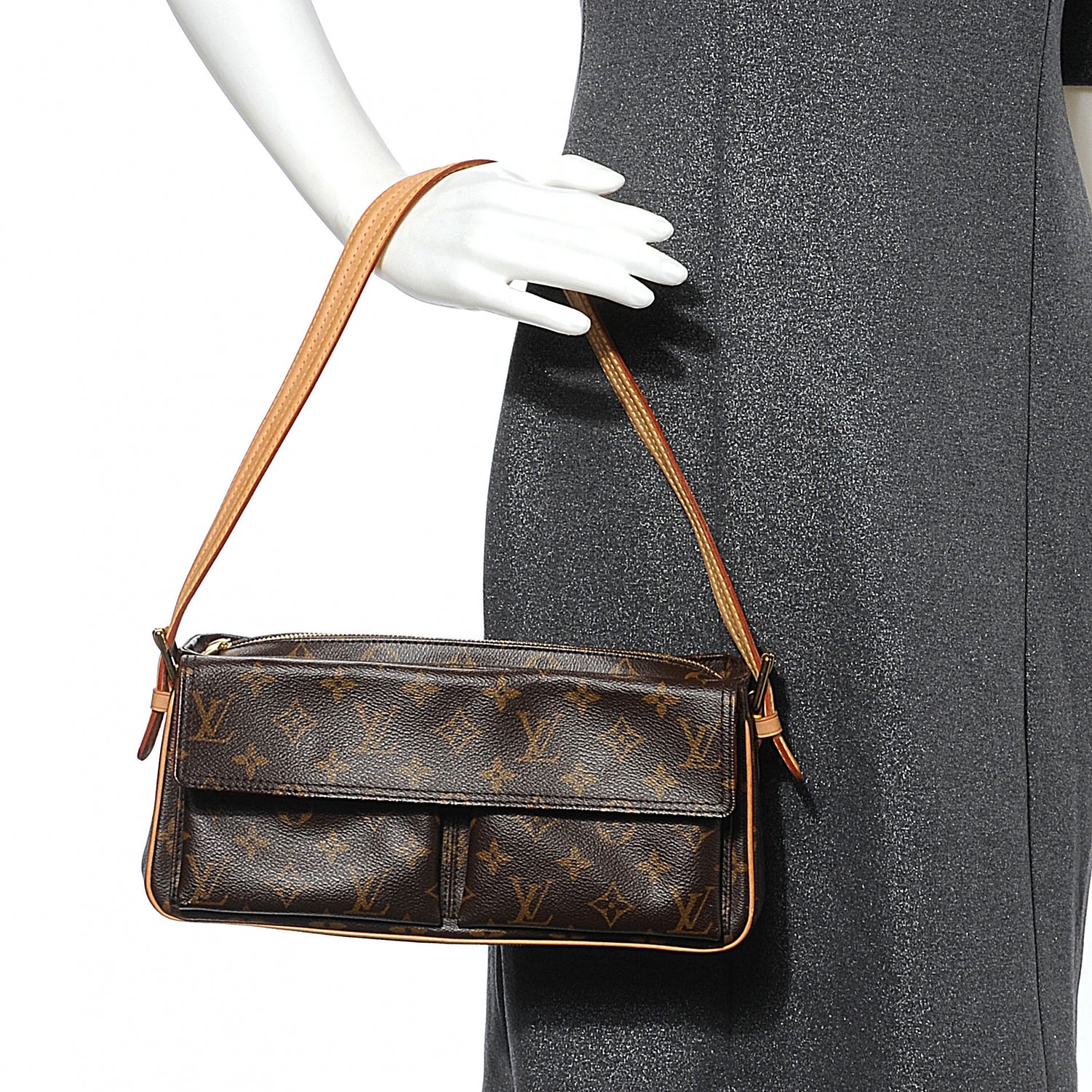 Louis Vuitton Monogram Viva-Cite MM 2 of 8