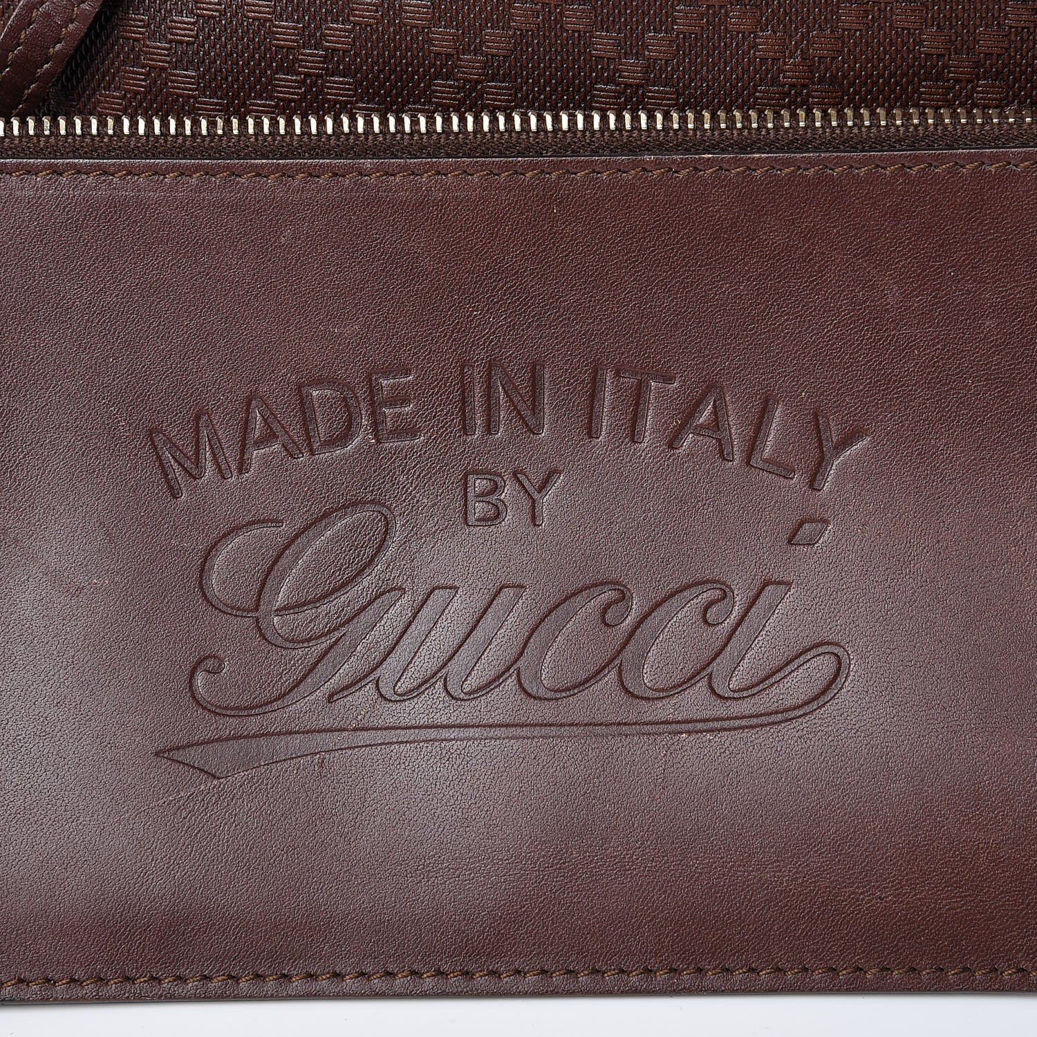 Gucci Diamante Calfskin Small Craft Tote Cuir 11 of 18