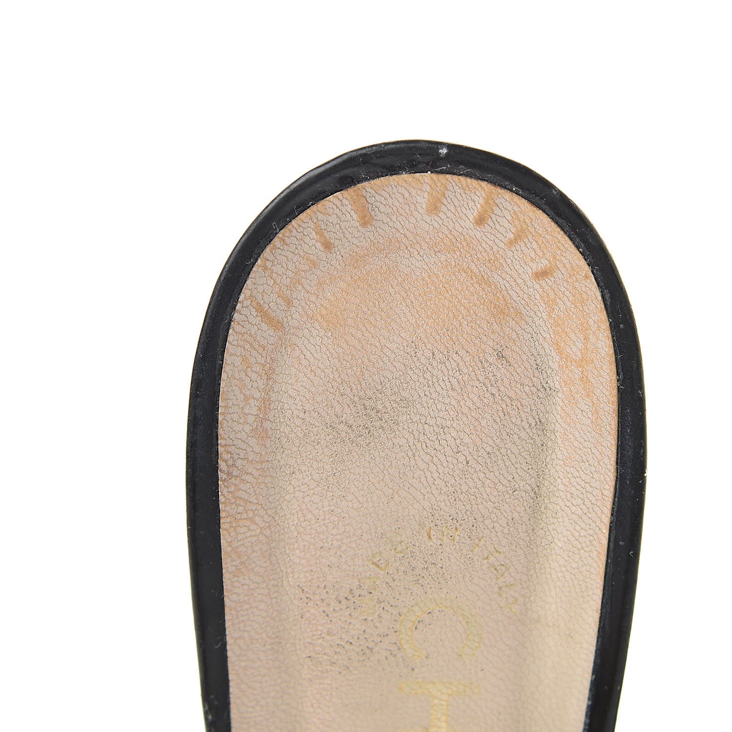 Chanel Patent CC Strappy Sandals 35 Black Beige 12 of 20