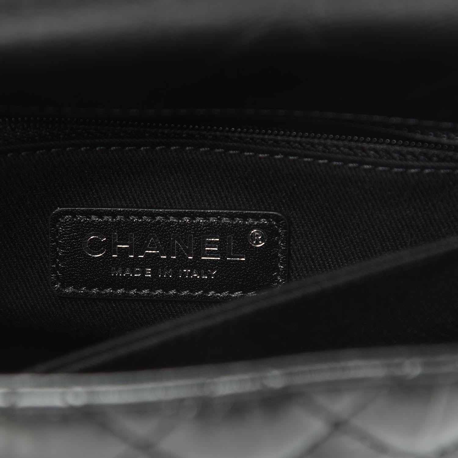 Chanel Aged Calfskin Quilted Mini Coco Handle Flap So Black 6 of 11
