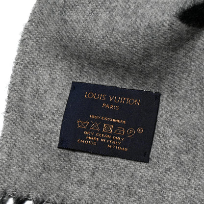 Louis Vuitton Cashmere Monogram Reykjavik Scarf Black 3 of 3