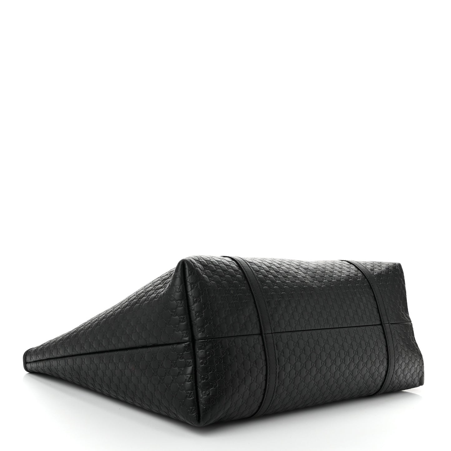 Microguccissima Large Joy Tote  Black