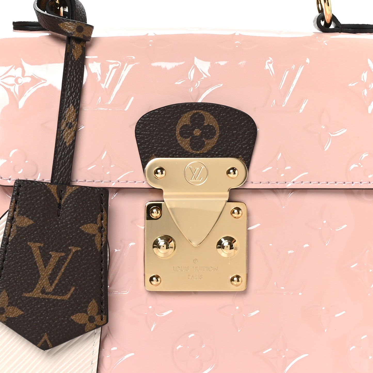 Vernis Epi Monogram Spring Street Rose Ballerine