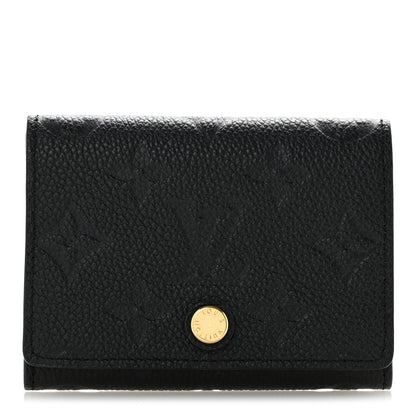 Louis Vuitton Empreinte Business Card Holder Black 1 of 9