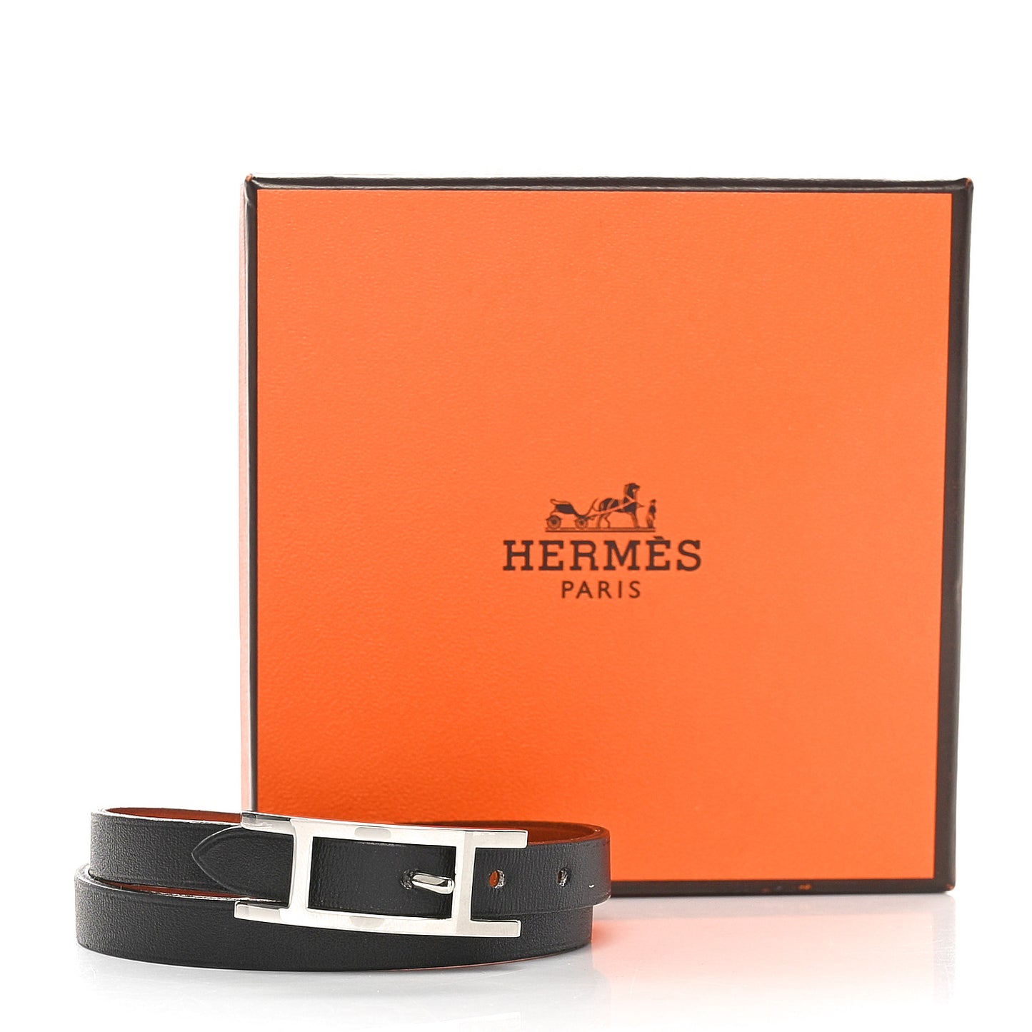 Chamonix Behapi Double Tour Bracelet M Black Fauve