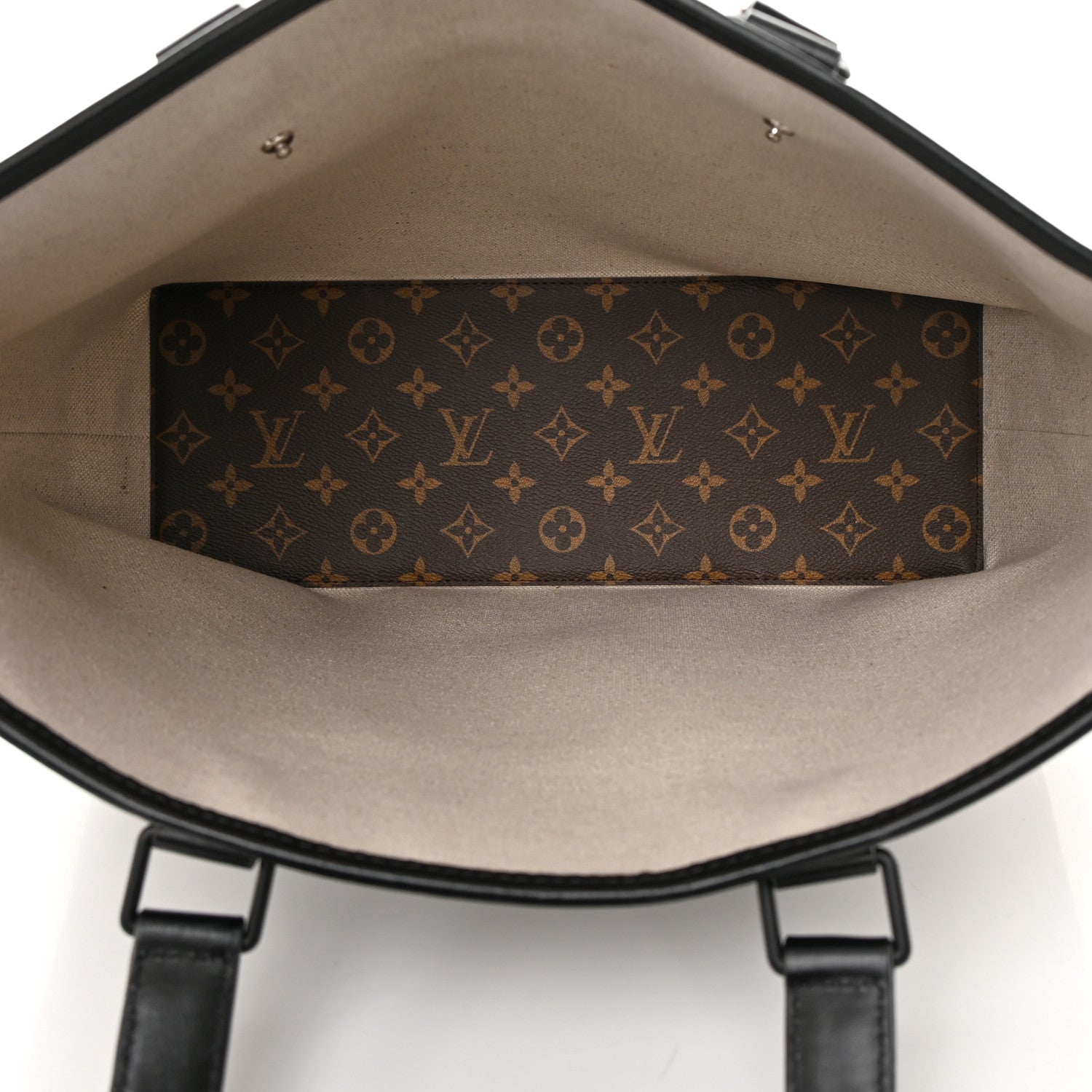 Louis Vuitton Monogram Macassar Weekend Tote PM 6 of 11