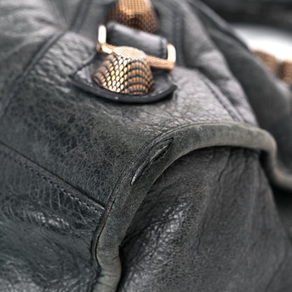 Balenciaga Agneau Giant 21 Rose Gold Hardware City Anthracite 9 of 30
