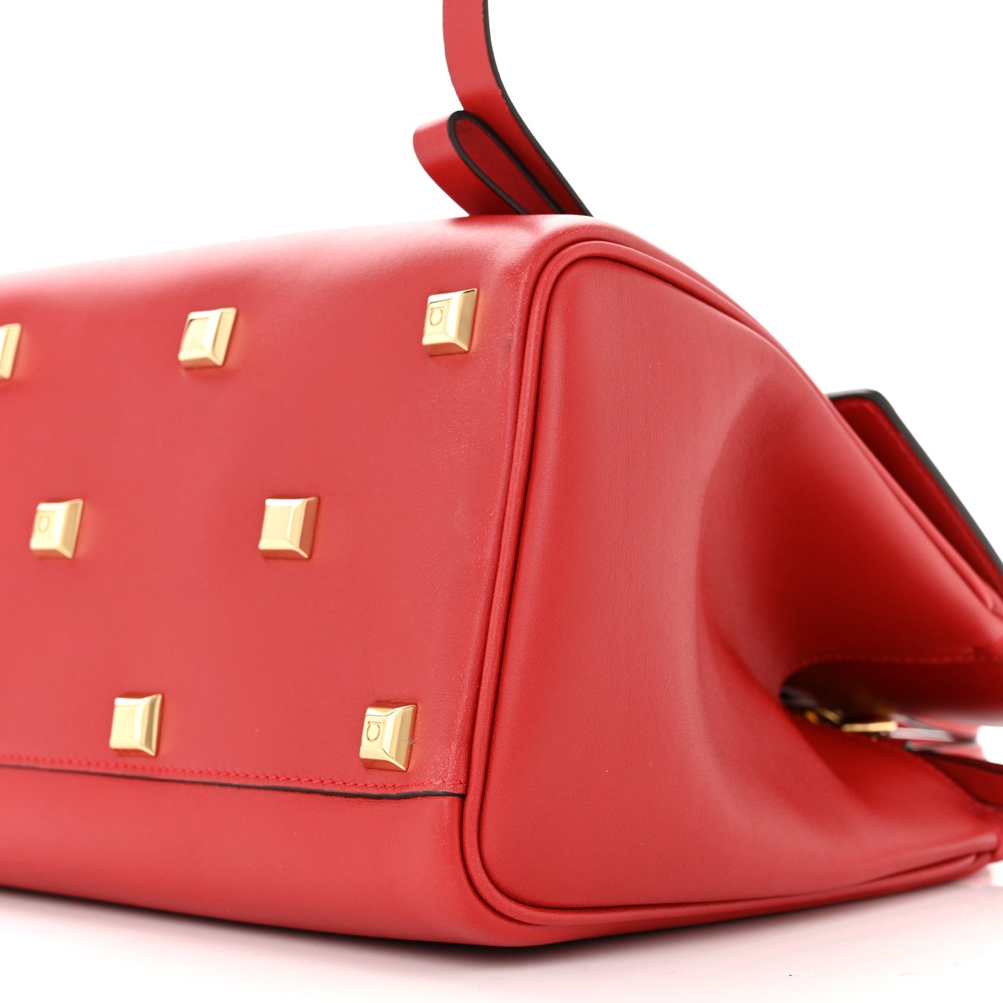 Calfskin The Studio Bag Red